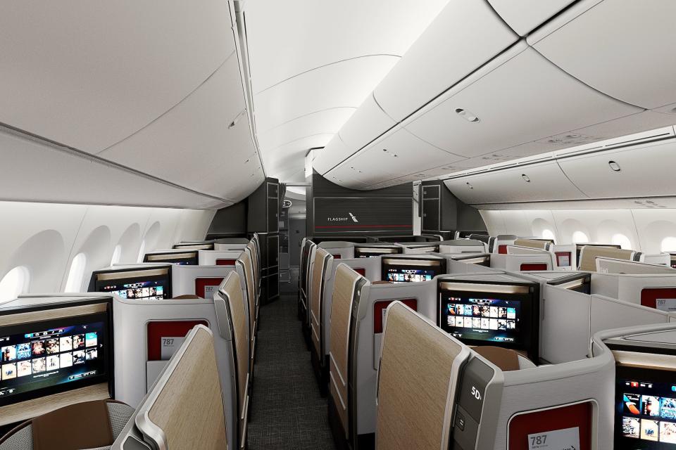 American's new Flagship Suite on its Dreamliners.