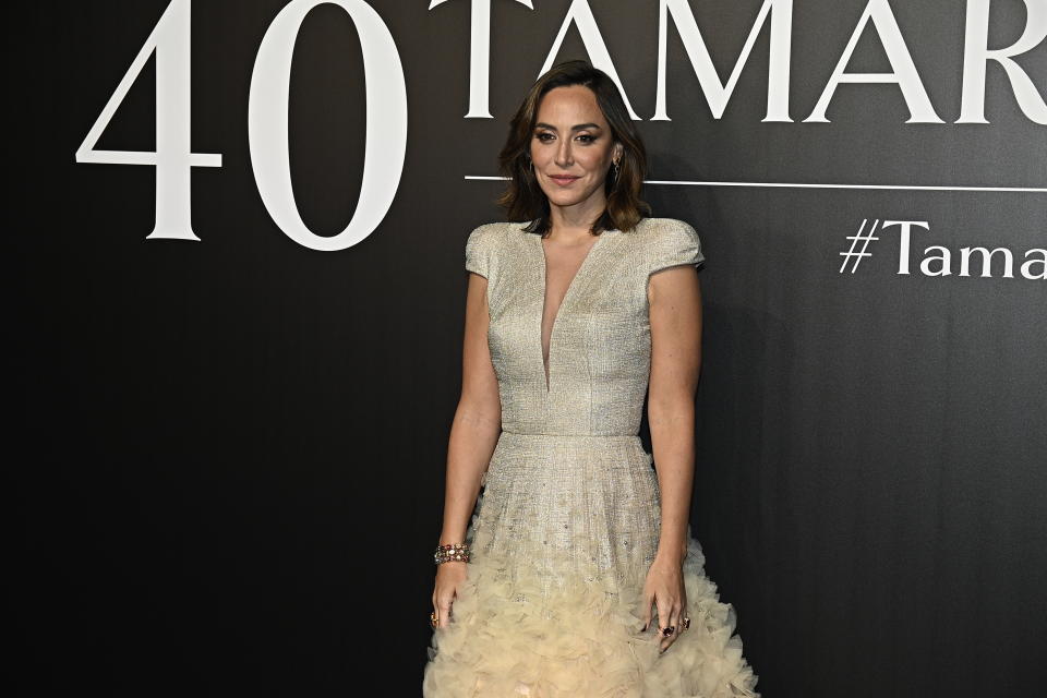 MADRID, SPAIN - NOVEMBER 19: Tamara Falcó celebrates her 40th birthday on November 19, 2021 in Madrid, Spain. (Photo By Francisco Guerra/Europa Press via Getty Images)