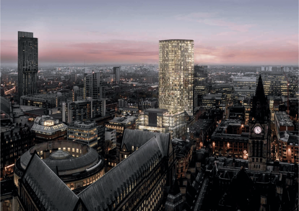 The St Michae's scheme in Manchester city centre is a £400m project.