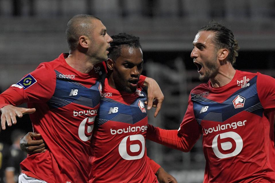 <p>Lille are Ligue 1 champions for the first time in a decade</p> (AFP via Getty Images)