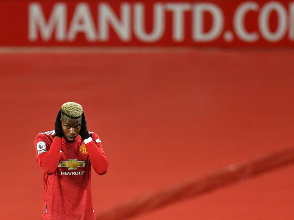 Manchester United midfielder Paul Pogba (POOL/AFP via Getty Images)