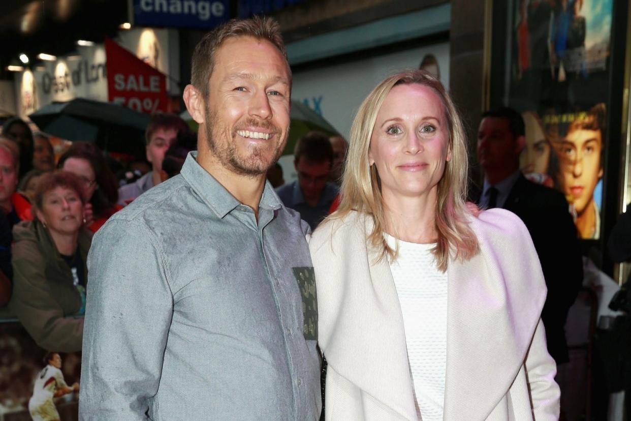 Raising awareness: Jonny Wilkinson and his wife Shelley have developed drinks that could boost well-being: Getty Images