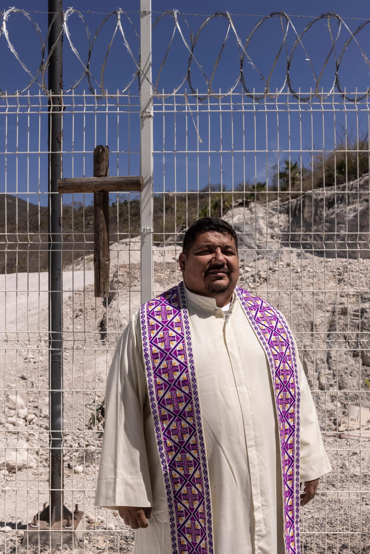 Filiberto Velázquez, a priest and director of the human rights center, Minerva Bello, talks about his role in the peace pact between organized crime groups. March 2024
