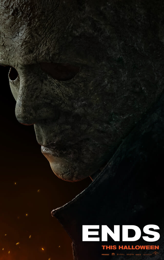 Halloween Ends key art UNIVERSAL PRESS