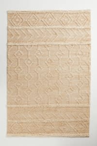 criss-cross jute rug