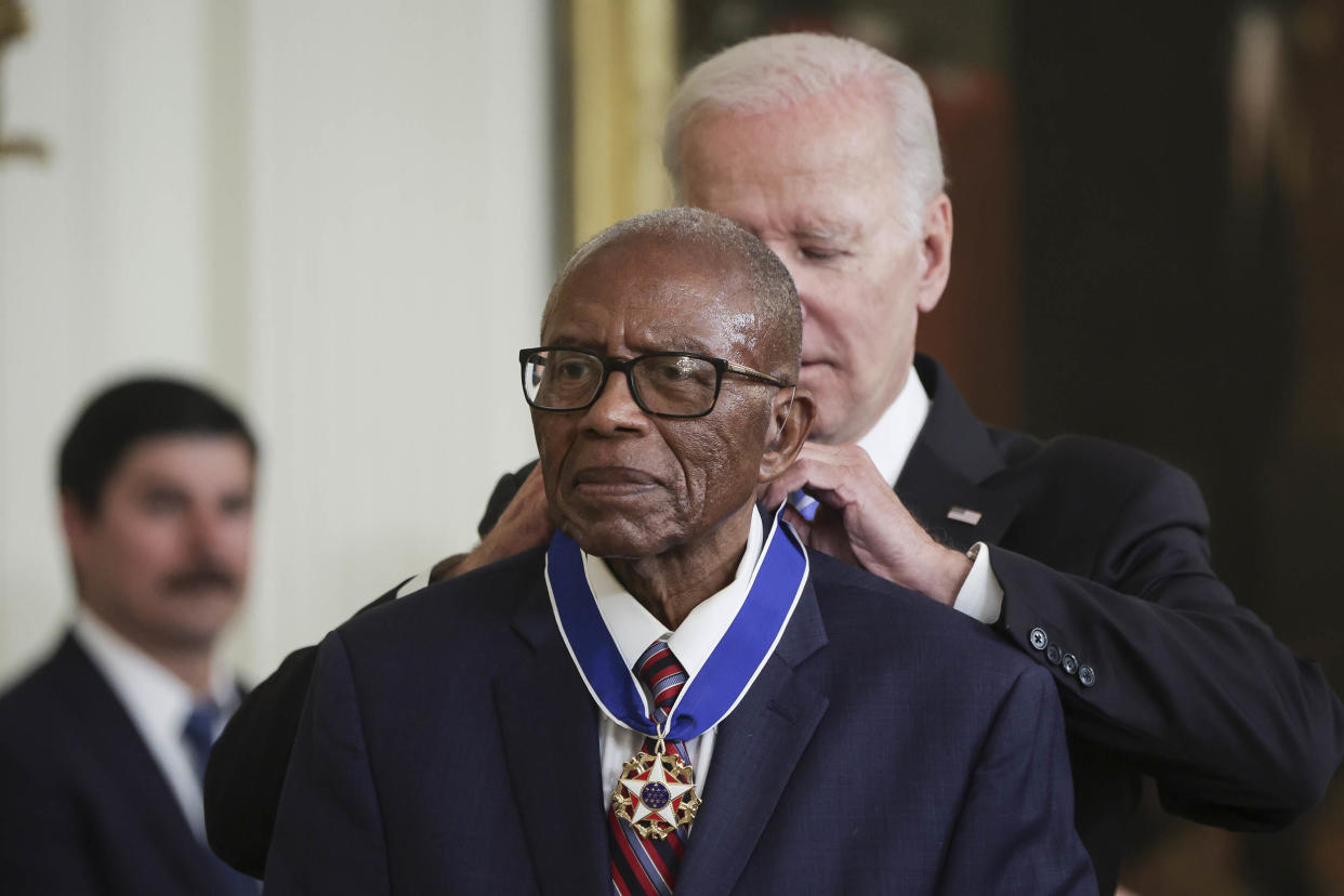 President Biden Awards The Presidential Medal Of Freedom To 17 Recipients (Alex Wong / Getty Images)