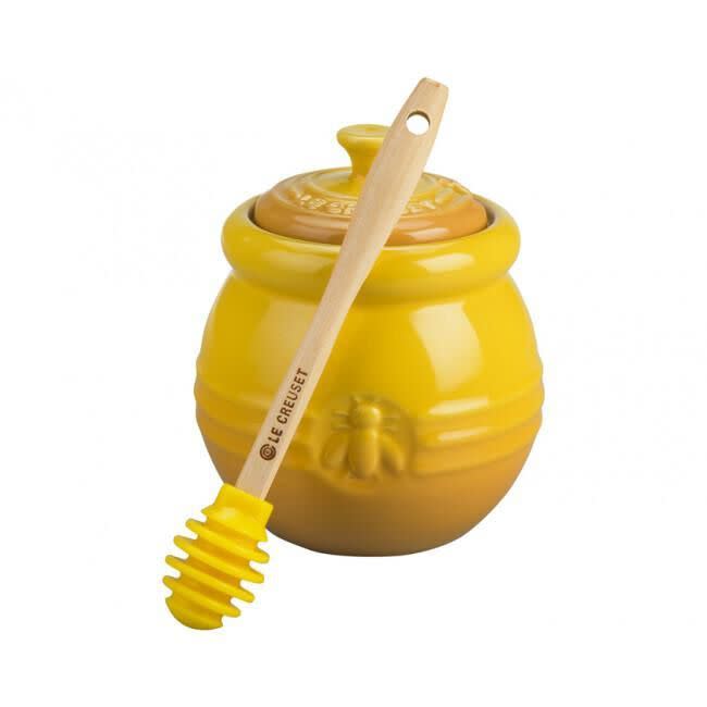 7) Honey Pot with Silicone Dipper