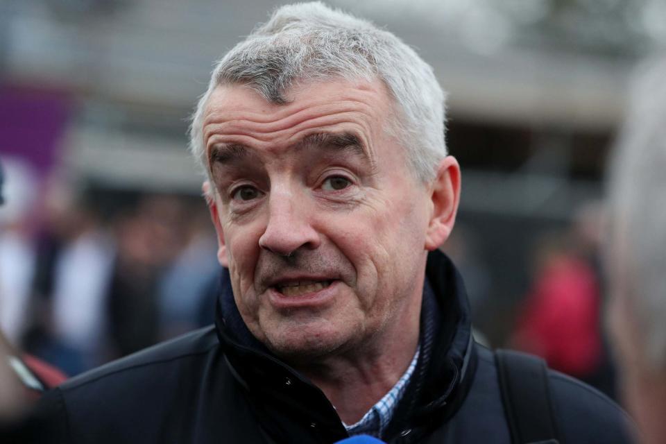 Michael O'Leary, who has claimed it is fair for Muslim men to be profiled at airports as potential terrorists: PA