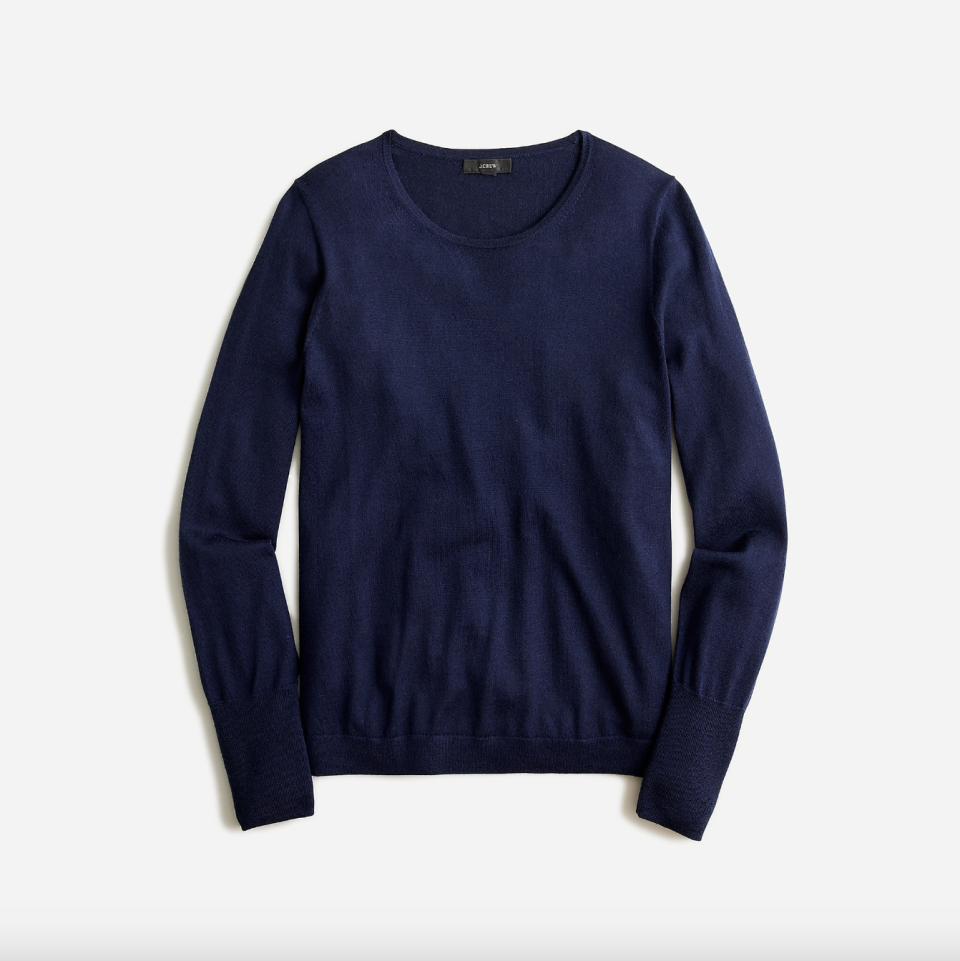 <p><a href="https://go.redirectingat.com?id=74968X1596630&url=https%3A%2F%2Fwww.jcrew.com%2Fp%2Fwomens%2Fcategories%2Fclothing%2Fsweaters%2Fpullovers%2Fhalle-crewneck-sweater%2FBJ593&sref=https%3A%2F%2Fwww.townandcountrymag.com%2Fstyle%2Ffashion-trends%2Fg40850438%2Fshop-princess-diana-fall-fashion%2F" rel="nofollow noopener" target="_blank" data-ylk="slk:Shop Now;elm:context_link;itc:0;sec:content-canvas" class="link ">Shop Now</a></p><p>Halle Crewneck Sweater</p><p>jcrew.com</p><p>$44.50</p>