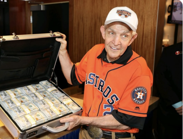 Mattress Mack' Wins Record $75 Million After Betting on Astros