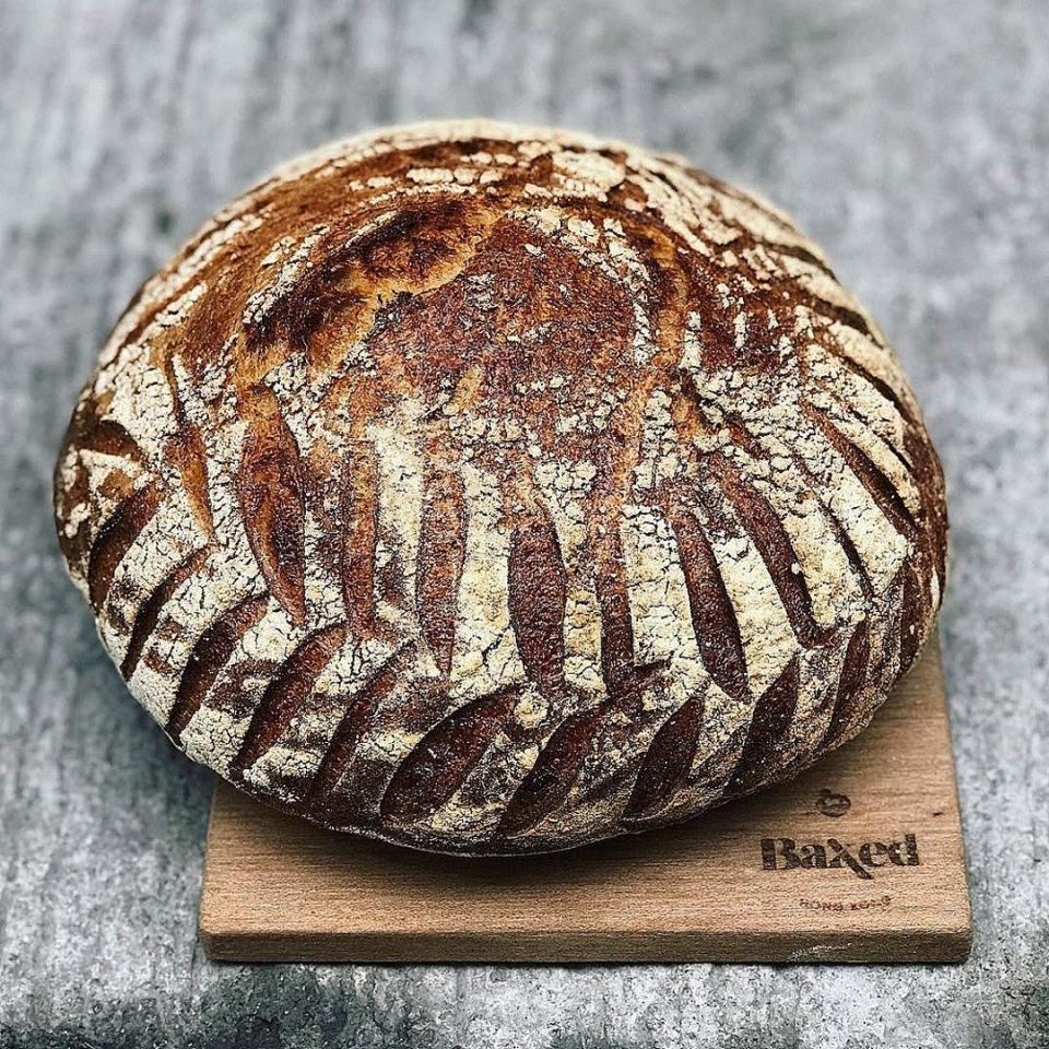 店家自製的Sourdough 酸種麵包。（圖：Openrice）