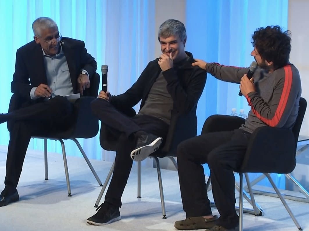 larry page sergey brin vinod khosla