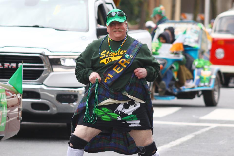 The 46th annual St. Patrick's Day parade draws hundreds to downtown Wilmington on Saturday, March 11, 2023.