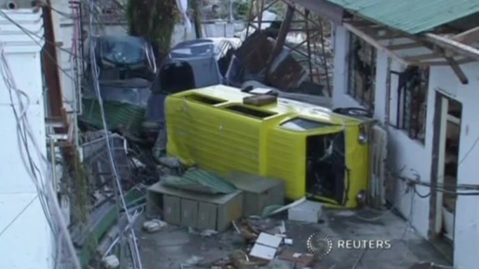 Survivors of a super-typhoon that left a trail of destruction through the Philippines are desperate for aid.