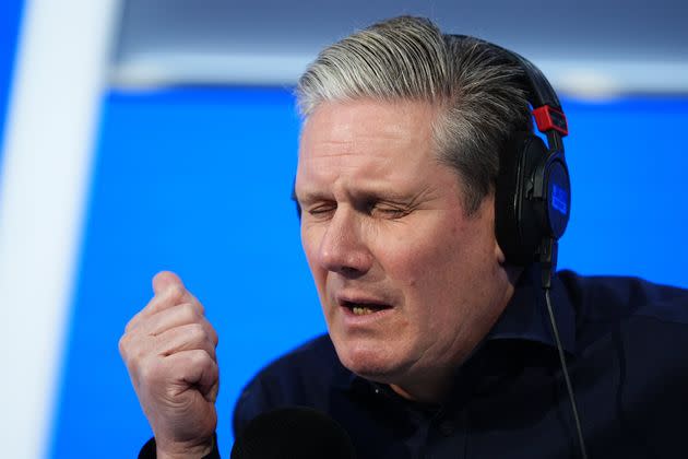 Keir Starmer during LBC's Nick Ferrari at Breakfast show.