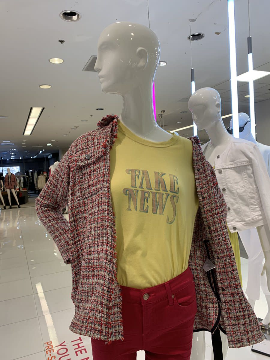 Bloomingdale's called out over `Fake News' T-shirt – New York