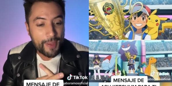 Actor de voz original en latino de Ash Ketchum lo felicita y tiene un mensaje para ti