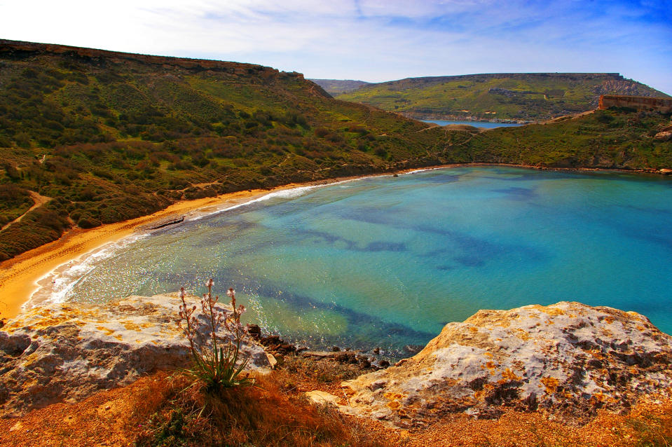 Baie de Ghajn Tuffieha (Crédit : Getty Images)