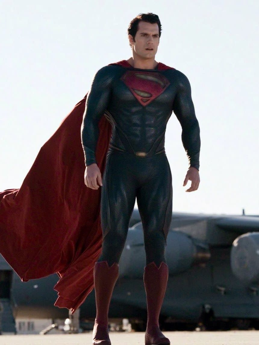 henry cavill as superman