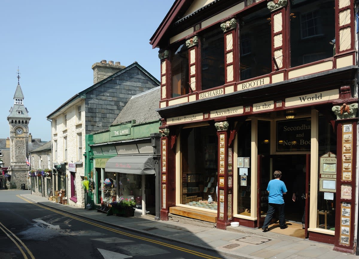 The bookshop capital of the UK, Hay-on-Wye is renowned for its literature (Getty Images)