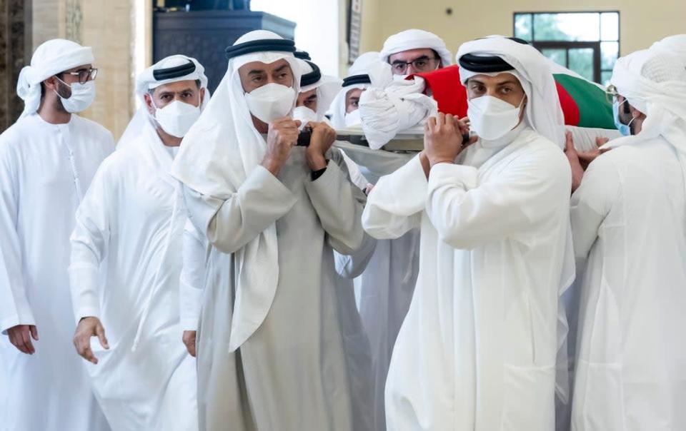 Emirates Leader Funeral (ASSOCIATED PRESS)