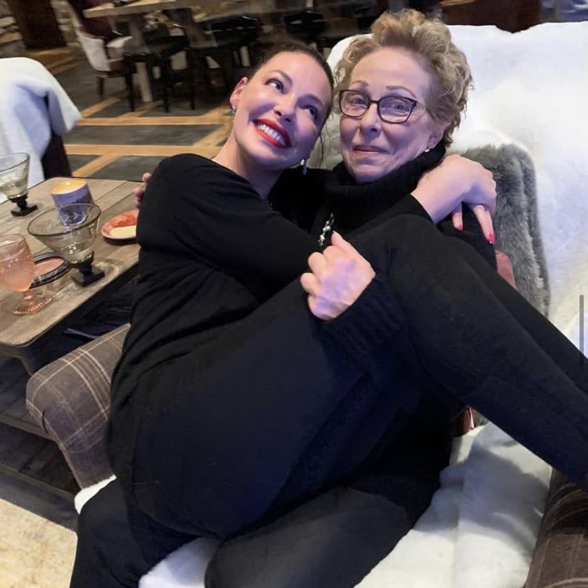 Katherine Heigl and her mother Nancy - Instagram @katherineheigl