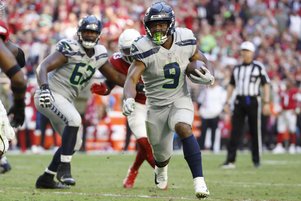 Kenneth Walker III has quickly become one of fantasy's most reliable players. (Photo by Chris Coduto/Getty Images)