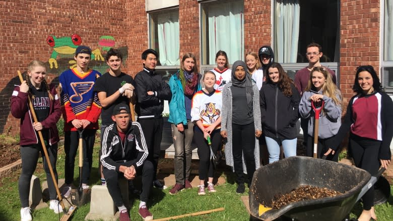 Why a group of P.E.I. students is gardening as part of their schoolwork