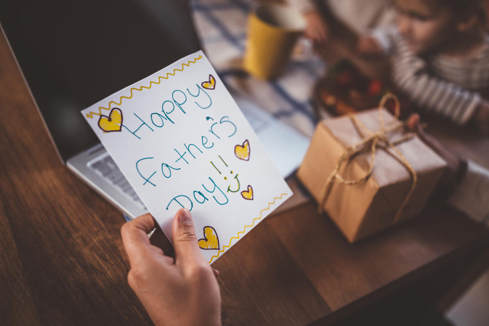 A woman’s life has been unravelled after she discovered a hidden Father’s Day card from her partner’s other child. Source: Getty