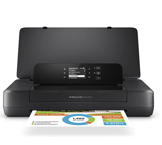 HP OfficeJet 200 Portable Printer 