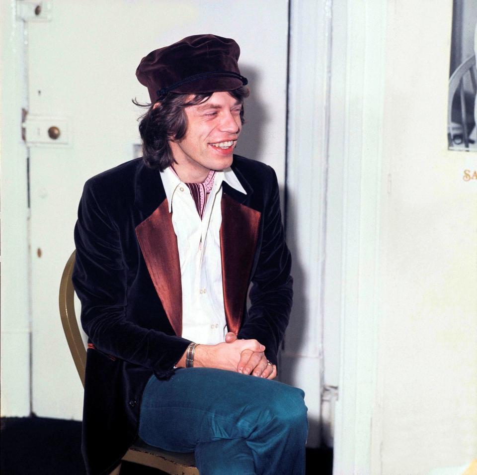 Photos of Musicians Backstage in the '70s