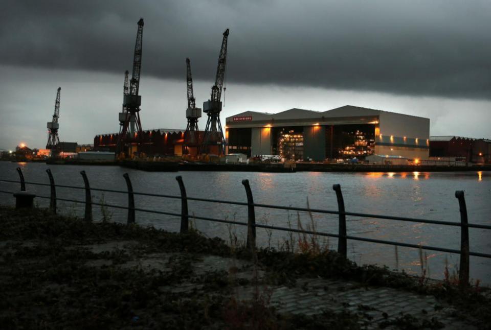 The National: The BAE Systems factory in Glasgow