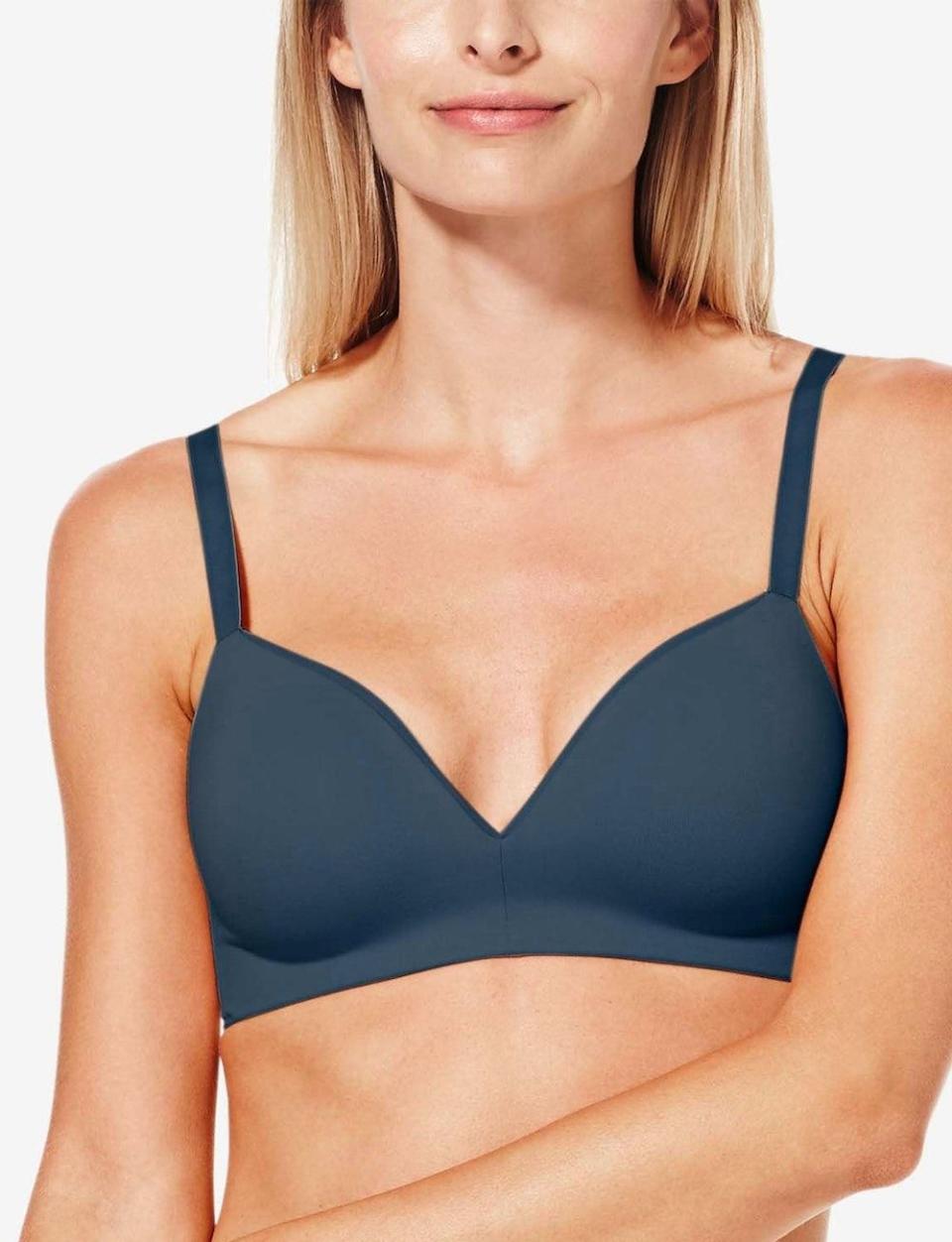 3) Cool Cotton Lightly Lined Wireless Bra