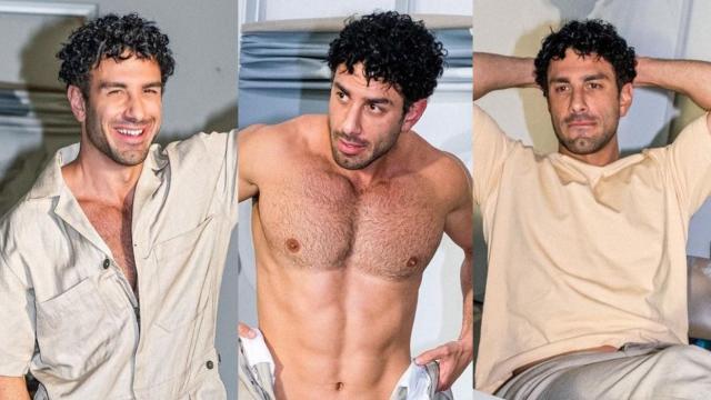 Jwan Yosef strips off to his underwear for his collection with CDLP
