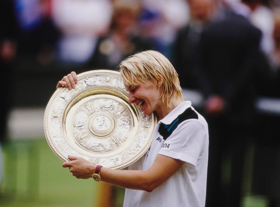 Krejcikova emulates mentor Jana Novotna, who won the title in 1998 (Getty)