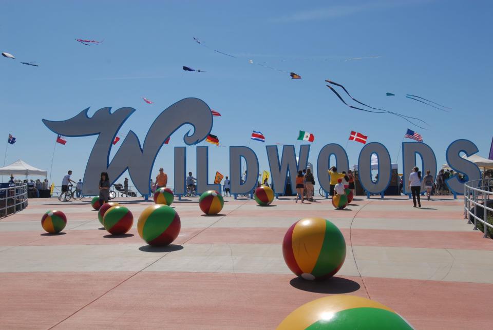 The International Kite Festival takes place Friday to Monday in Wildwood, and inside the Wildwoods Convention Center.