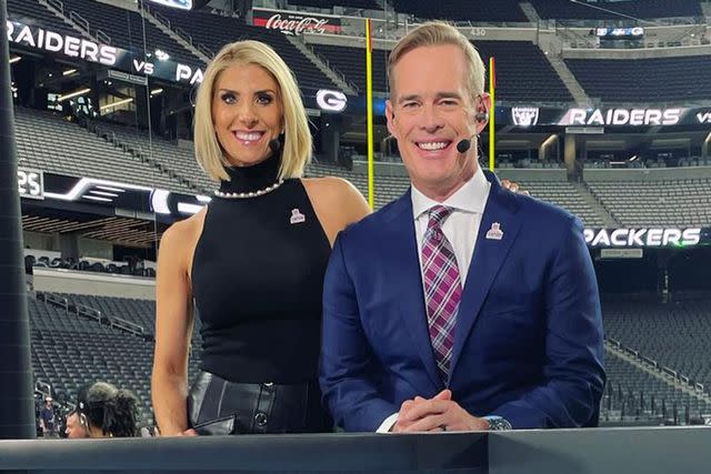 <p>Michelle Beisner/Instagram</p> Michelle Beisner-Buck and her husband Joe Buck