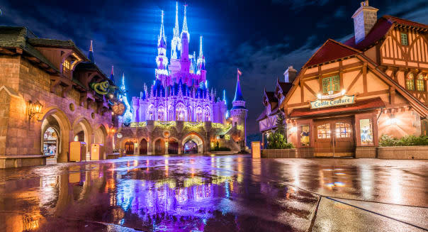 Fantasyland Dream Lights Reflections