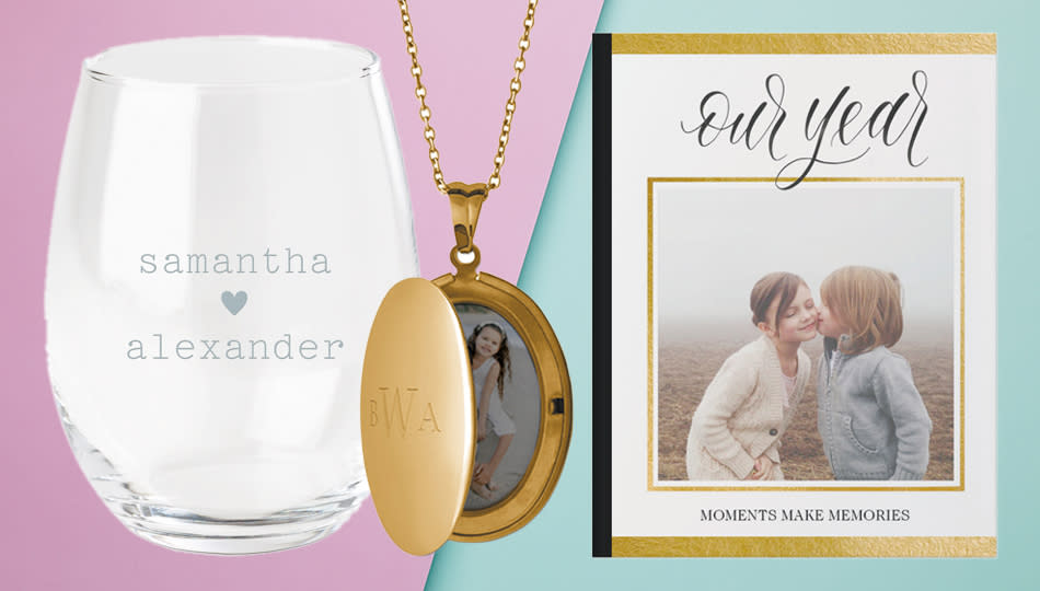 Shutterfly has the most precious presents that you can personalize with photos, names and monograms. (Photo: Shutterfly)