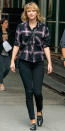 <p>Retro prepster? Style a checked shirt with high-waist skinnies and loafers. <strong>Her outfit breakdown: </strong><a rel="nofollow noopener" href="http://www.instyle.com/celebrity/taylor-swift" target="_blank" data-ylk="slk:Taylor Swift;elm:context_link;itc:0;sec:content-canvas" class="link ">Taylor Swift</a> wore a Rails Dylan plaid shirt, $148, <a rel="nofollow noopener" href="http://www.railsclothing.com/collections/new-arrivals/products/dylan-jet-white-ruby" target="_blank" data-ylk="slk:railsclothing.com;elm:context_link;itc:0;sec:content-canvas" class="link ">railsclothing.com</a>; an Elizabeth and James Cynnie Shoulder Bag in Black, $445, <a rel="nofollow noopener" href="http://www.anrdoezrs.net/links/7799179/type/dlg/sid/ISSTREETSTYLEMB/https://www.shopbop.com/cynnie-shoulder-bag-elizabeth-james/vp/v=1/1561051451.htm?folderID=21607&fm=other-viewall&os=false&colorId=12867" target="_blank" data-ylk="slk:shopbop.com;elm:context_link;itc:0;sec:content-canvas" class="link ">shopbop.com</a>; Paige Hoxton Ultra Skinny jeans, $179, <a rel="nofollow noopener" href="http://click.linksynergy.com/fs-bin/click?id=93xLBvPhAeE&subid=0&offerid=255436.1&type=10&tmpid=10034&RD_PARM1=https%253A%252F%252Fwww.farfetch.com%252Fshopping%252Fwomen%252Fpaige--hoxton-ultra-skinny-jeans-item-10875225.aspx%253F%2526utm_source%253Dskimlinks%2526utm_medium%253Dreferral%2526utm_campaign%253Daffiliate%252520tool%252520us%2526utm_source%253DTnL5HPStwNw%2526utm_medium%253Daffiliate%2526utm_campaign%253DLinkshareus%2526utm_content%253D10%2526utm_term%253DUSNetwork&u1=ISStreetStyleMB" target="_blank" data-ylk="slk:farfetch.com;elm:context_link;itc:0;sec:content-canvas" class="link ">farfetch.com</a>; and Gucci Jordaan leather loafer, $695, <a rel="nofollow noopener" href="https://www.gucci.com/us/en/pr/women/womens-shoes/womens-moccasins-loafers/gucci-jordaan-leather-loafer-p-404069BLM001000?position=13&listName=SearchResultGridComponent" target="_blank" data-ylk="slk:gucci.com;elm:context_link;itc:0;sec:content-canvas" class="link ">gucci.com</a>.</p>