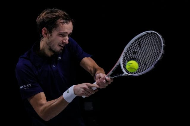 Daniil Medvedev secured the winning point for the Russian Tennis Federation