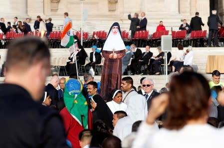 Mass for the canonisation of five persons at the Vatican