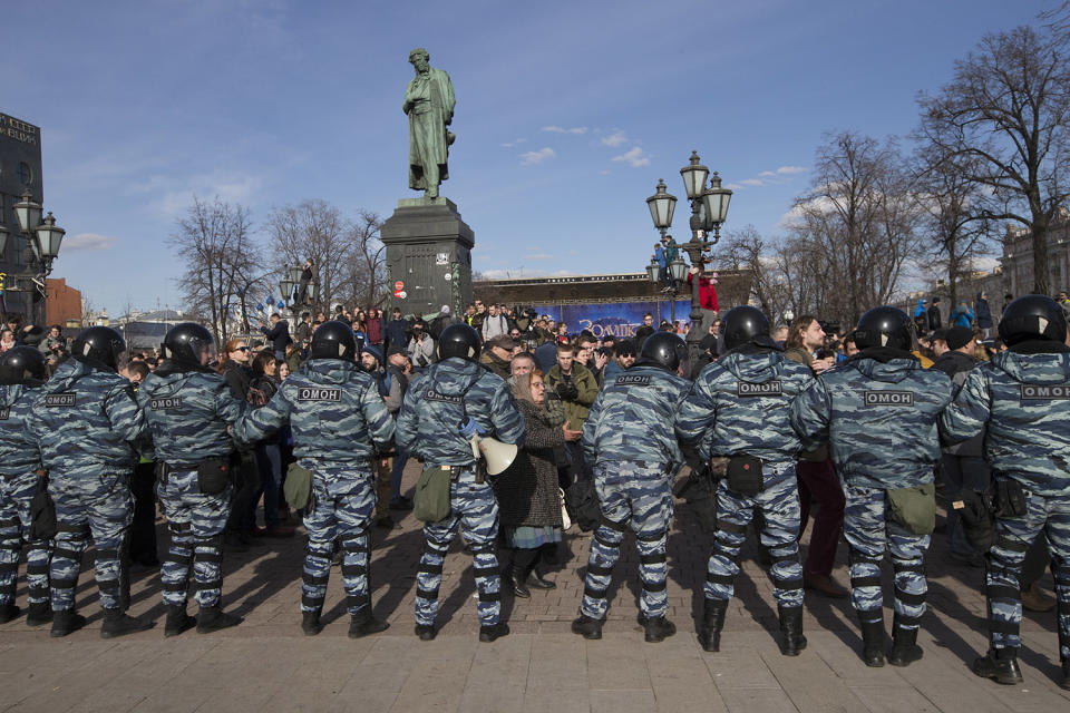 Protests nationwide bring thousands to Russia’s streets