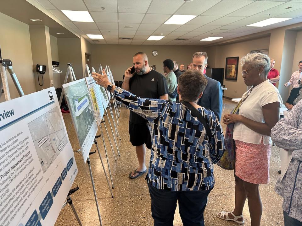 The City of Windsor held an open house on June 27, 2024 to get public input into the proposed east end transit terminal to be located at Tecumseh Road East and Lauzon Parkway. 