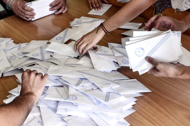The People Of Greece Vote In A Referendum Over Debt Bailout Terms