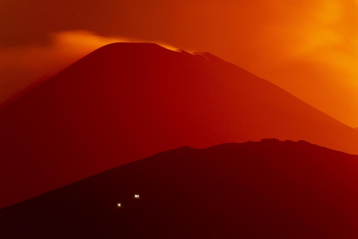 Mount Etna, the highest active volcano in continental Europe, erupted again, spewing ash and molten lava in Catania, Italy on Aug. 15.