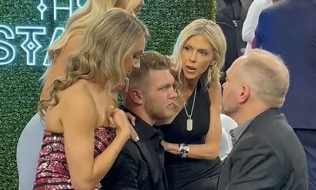 Look: Aidan Hutchinson Family Has Special Moment At Draft