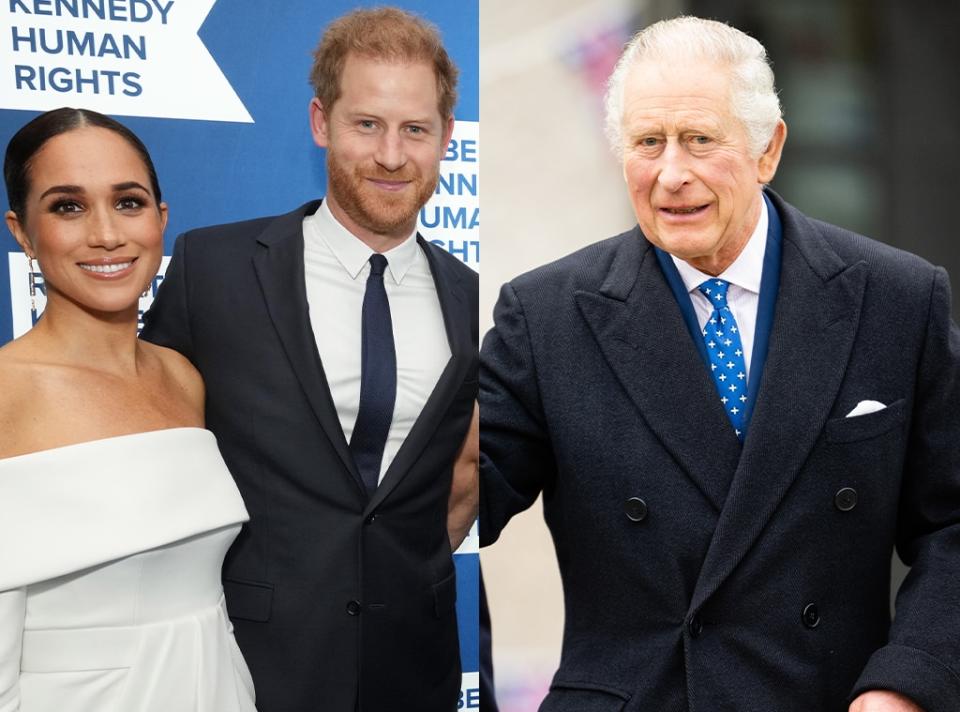 Prince Harry and Meghan Markle, King Charles