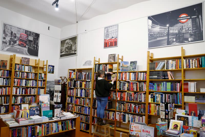 A long Brexit journey to Rome's Almost Corner Bookshop