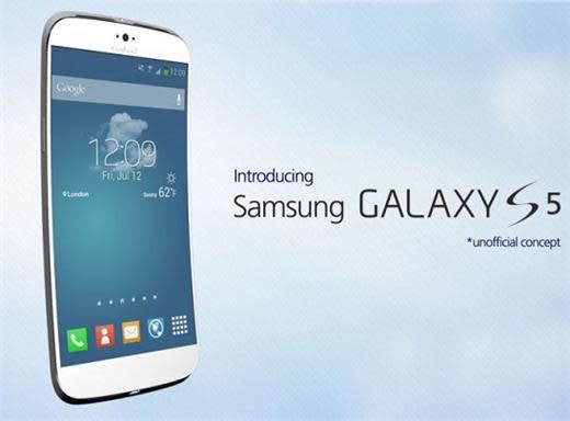 三星Galaxy S5網路概念圖。(圖：techradar)